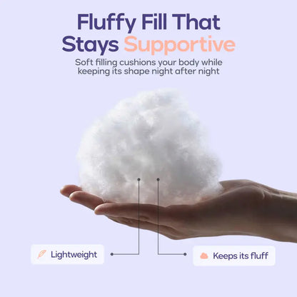 Full Body Ergonomic Pillow - Cooling Support for Side Sleepers & Pregnancy